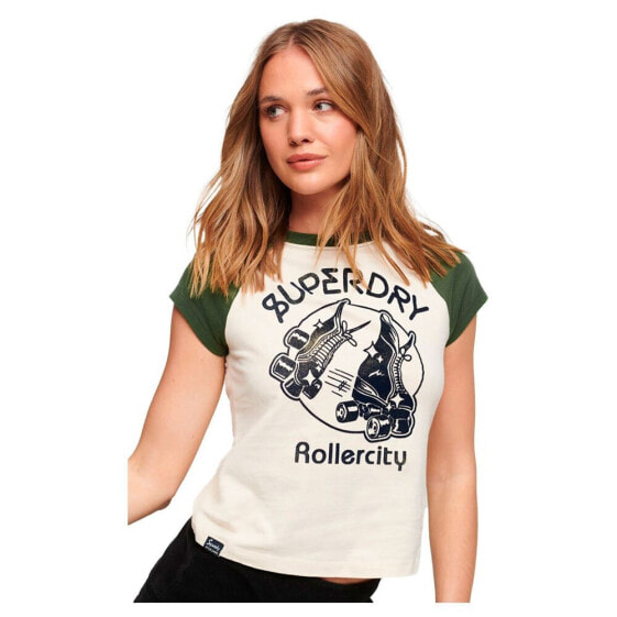 SUPERDRY Roller Graphic Baseball short sleeve T-shirt
