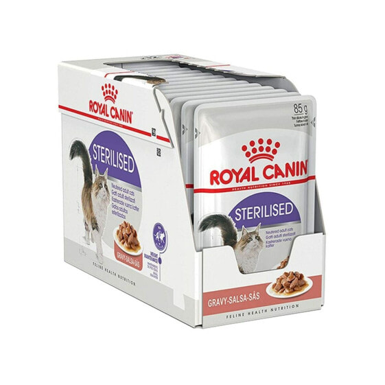 Влажный корм Royal Canin Feline Sterilised с мясом в соусе 12 x 85 г