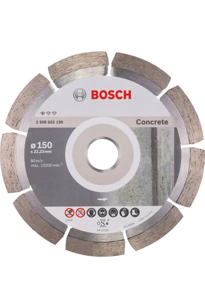 Standard For Concrete 150 Mm Elmas Kesici Disk - 2608602198