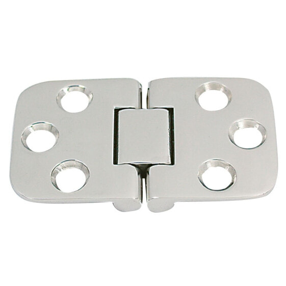 MARINE TOWN 70x40x2 mm Stainless Steel Hinge With Stop