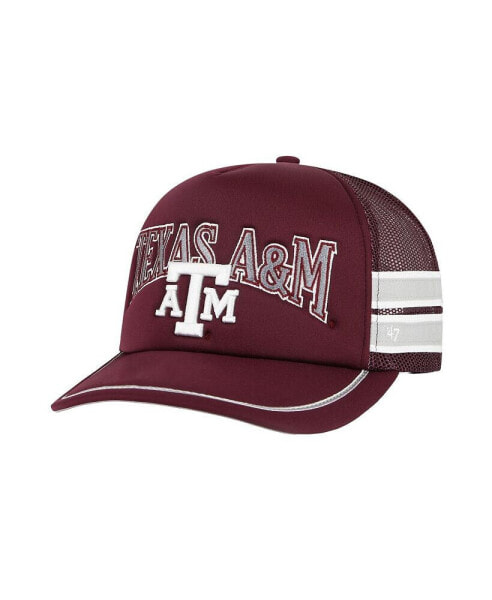 Men's Maroon Texas A M Aggies Sideband Trucker Adjustable Hat