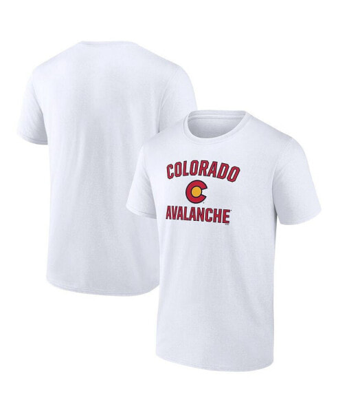 Men's White Colorado Avalanche Special Edition 2.0 Wordmark T-shirt