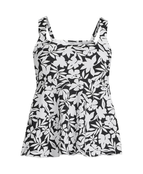 Women's DD-Cup Flutter Tankini Top