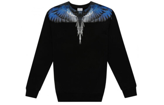 Худи Marcelo Burlon FW21 County of Milan Wings черное