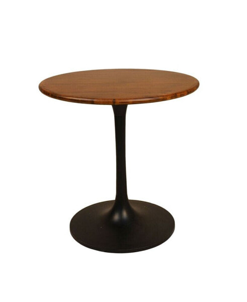 Alden Wood Top Round Dining Table