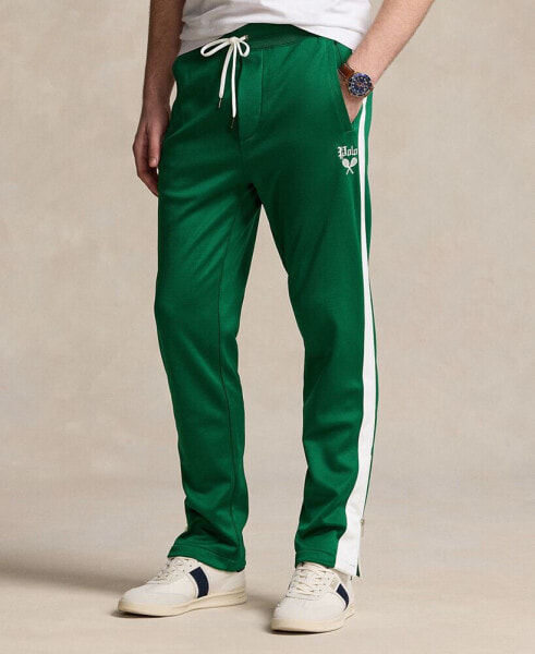 Men's Embroidered Fleece Track Pants