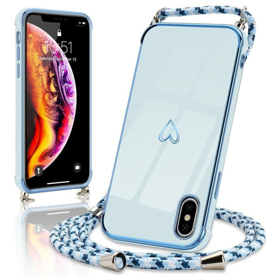 Чехол для мобильного телефона Shico Iphone X/XS (Пересмотрено A) синий