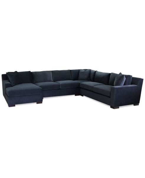 Marristin 148" 4-Pc. Fabric Chaise Sectional, Created for Macy's