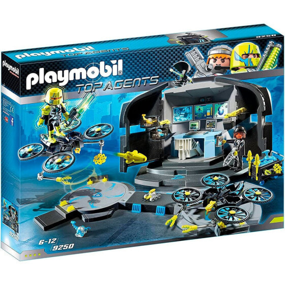 PLAYMOBIL 9250 Top Agents Dr.Drone Command Center
