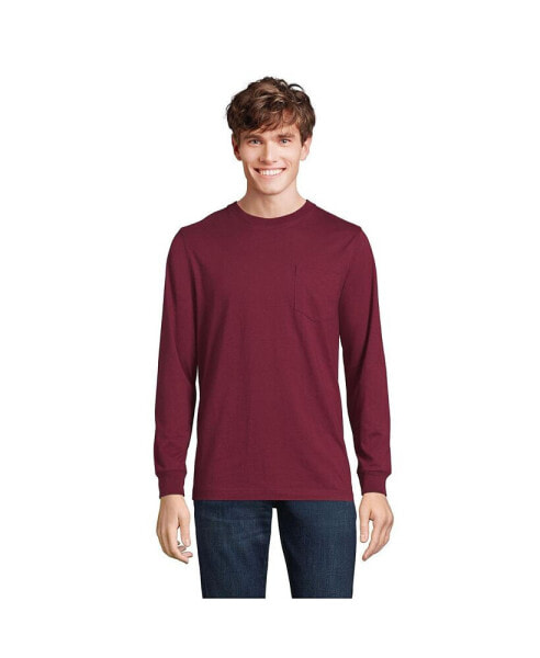 Men's Super-T Long Sleeve T-Shirt with Pocket