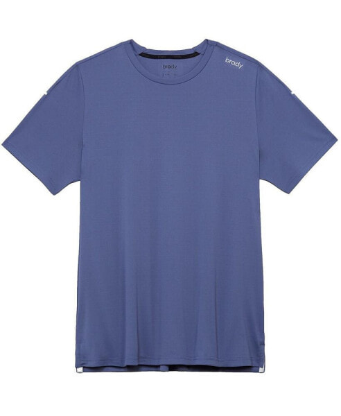 Men's Blue Cool Touch Performance T-shirt