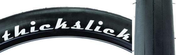 Покрышка велосипедная WTB ThickSlick Tire - 27.5 x 1.95, Клинчер, Проволока, Черная, Comp