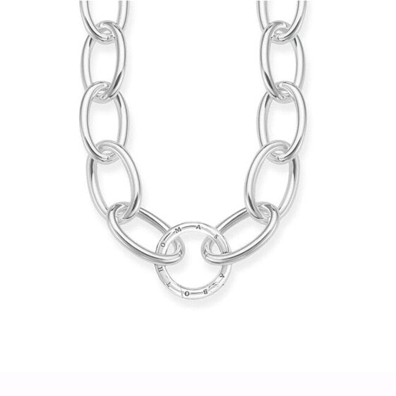 Thomas Sabo Damen Halskette Collier große Ringe Silber KE1813-001-21-L50