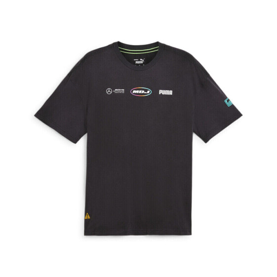 Puma Mercedes Amg Petronas F1 Team X Mad Dog Jones Graphic Crew Neck Short Sleev
