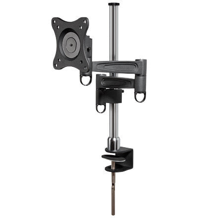 Wentronic Monitor Mount FLEX - Clamp - 15 kg - 33 cm (13") - 81.3 cm (32") - 100 x 100 mm - Black