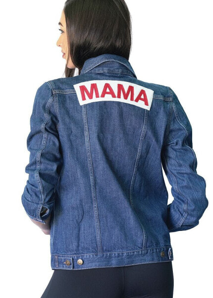 Women's Maternity Mama Denim Jacket