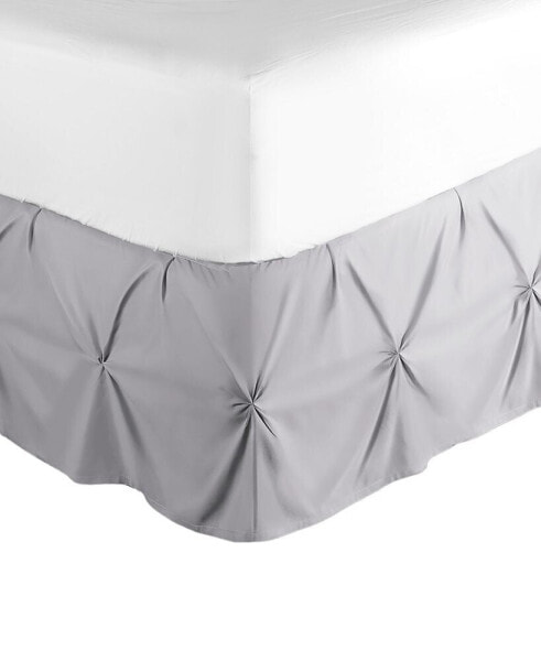 Bedding 14" Tailored Pinch Pleated Bedskirt, Twin