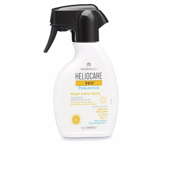 Солнцезащитный крем для детей Heliocare 360° PEDIATRICS атопик SPF50, пистолет 250 мл