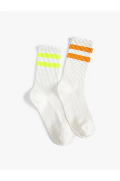 Носки Koton Striped 2-Pack Sock