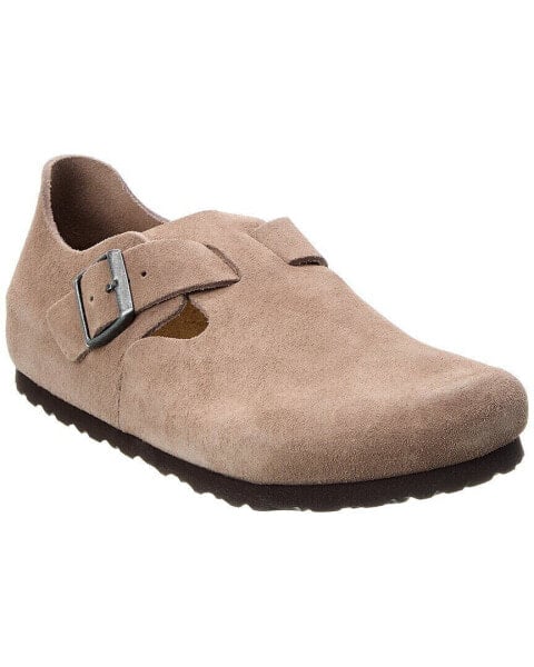 Birkenstock London Bs Suede Clog Women's Brown 41