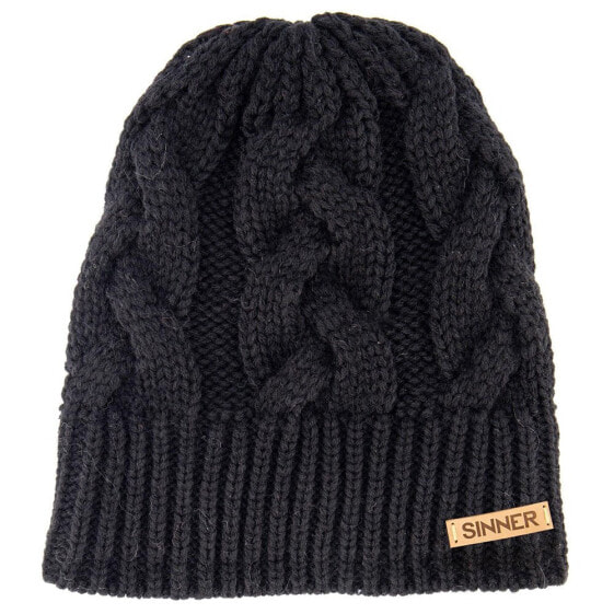 Кепка-шапка SINNER Cable Beanie