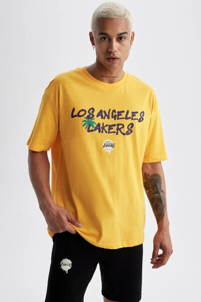 Футболка Defacto Los Angeles Lakers Oversize Fit
