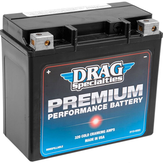 DRAG SPECIALTIES Premium (GYZ) 12V 175x87x155 mm DRSM72RGH Battery
