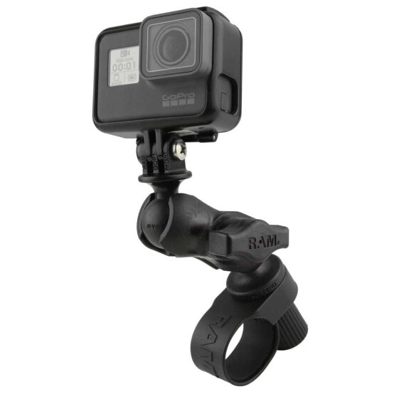 RAM MOUNTS Universal Action Camera Adapter Tough-Strap™ Double Ball Mount