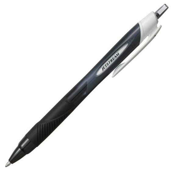 Ручка с жидкими чернилами Uni-Ball Чёрный (12 штук)