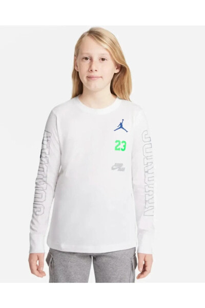 Толстовка спортивная Nike Jordan Jdb Swıtch Ls Tee детская мальчика 95b254-001