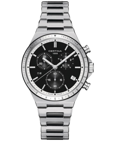 Men's Swiss Chronograph DS-7 Stainless Steel Bracelet Watch 41mm