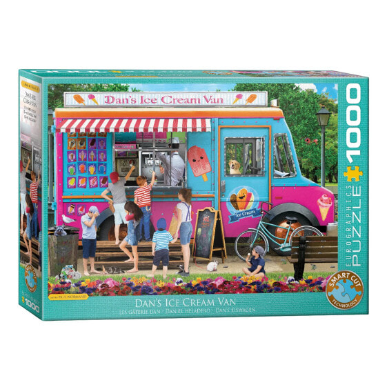 Детские пазлы EUROGRAPHICS Ice Cream Van P Normand 1000 элементов