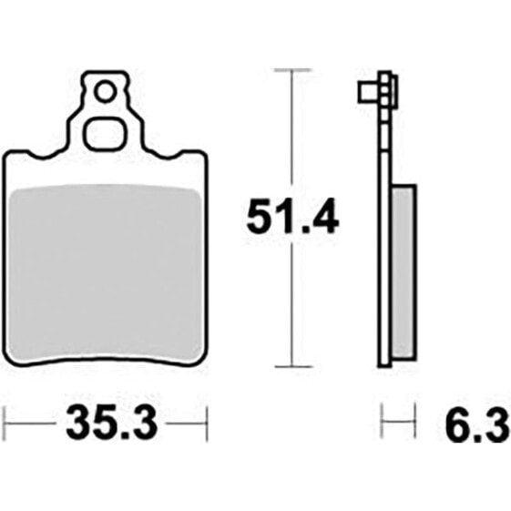 MOTO-MASTER KTM 090721 Sintered Brake Pads