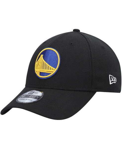 Men's Black Golden State Warriors Official Team Color 39THIRTY Flex Hat