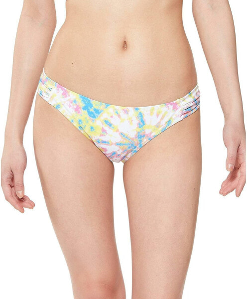Jessica Simpson 276925 Women's Side Shirred Hipster Bottoms Spritz, Multi, SM