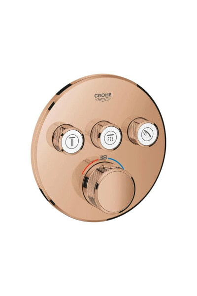 Smartcontrol Ankastre Termostatik 3 Çıkışlı Banyo Bataryası Warm Sunset - 29121da0