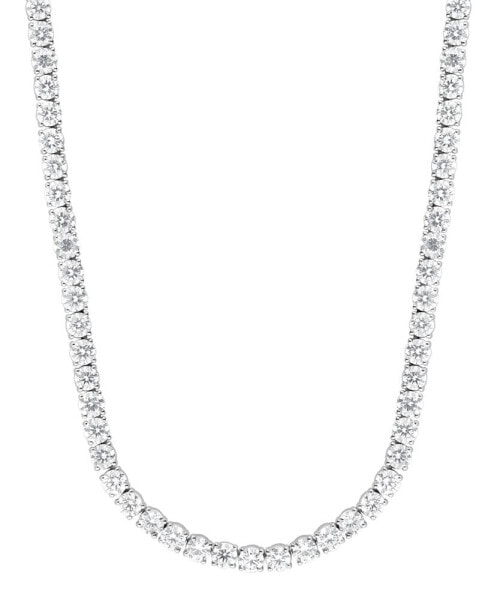 Lab Grown Diamond 18" Tennis Necklace (28-1/2 ct. t.w.) in 14k White Gold or 14k Yellow Gold