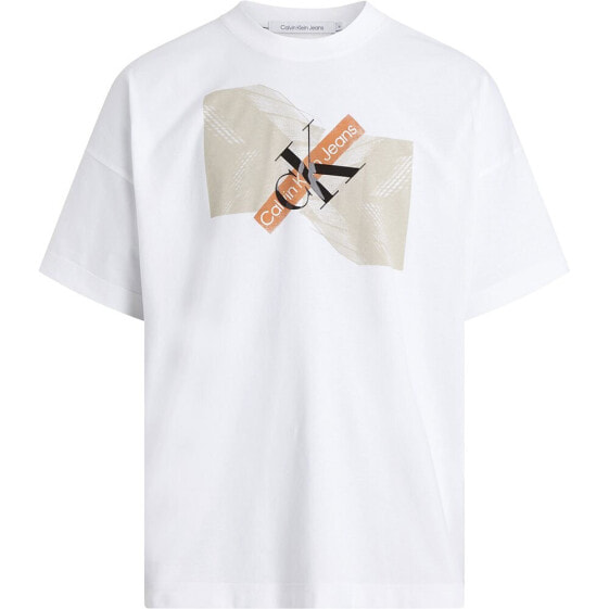 CALVIN KLEIN JEANS Skyscraper Urban Graphic short sleeve T-shirt