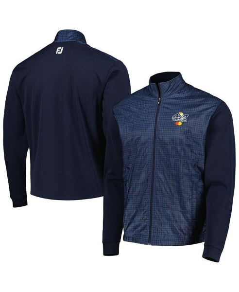 Men's Navy Arnold Palmer Invitational Hybrid Full-Zip Jacket