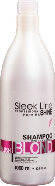 Шампунь для волос Stapiz Sleek Line Blush Blond 1000 мл
