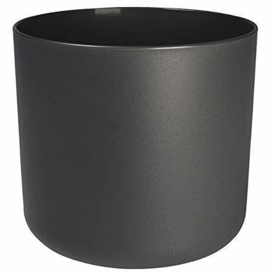 Plant pot Elho Ø 34 cm Black Anthracite polypropylene Plastic Circular Modern