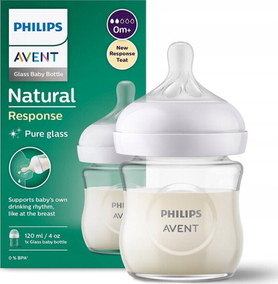 Avent AVENT SCY930/01-RESPONSYWNA BUTELKA NATURAL SZKLANA 120ML