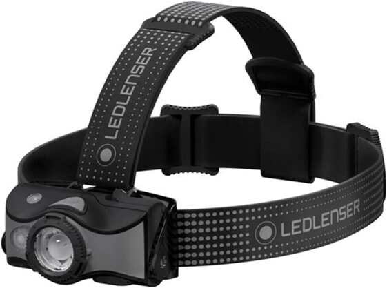 Ledlenser MH7 Outdoor Headlamp LED, Black/Blue, Rechargeable with Battery, 600 Lumens, Focusable, Light Time up to 60 Hours, Red Light, 2 x AA Battery Operated Possible, Transport Lock, Head Torch