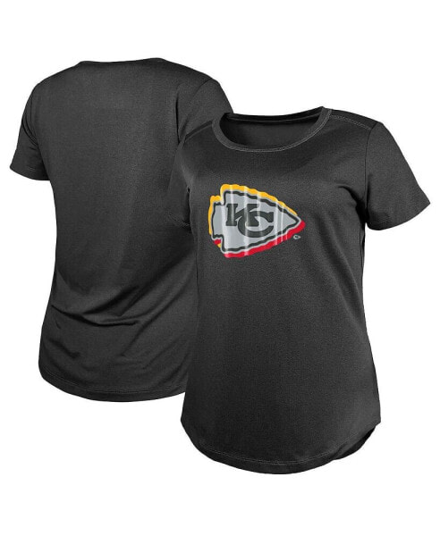 Women's Charcoal Kansas City Chiefs 2024 NFL Draft T-Shirt