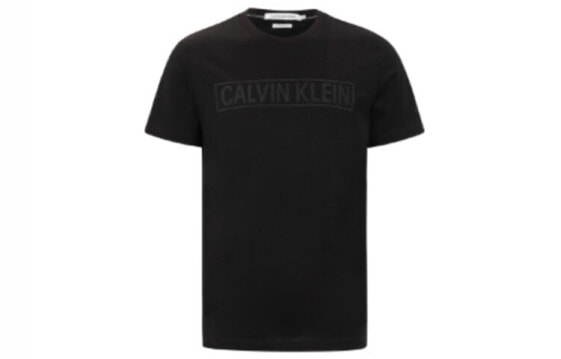 Футболка мужская Calvin Klein CK с логотипом черная J319388-BEH