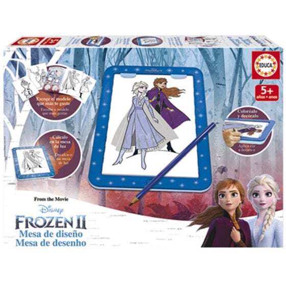 Настольная игра для компании Frozen 2 "Замерзшая дизайн-таблица"
