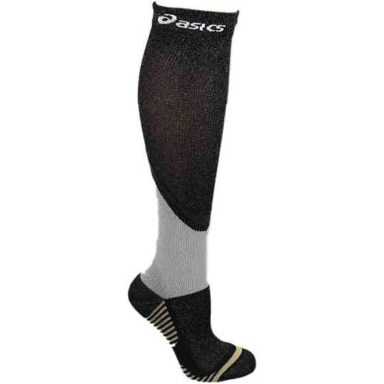 ASICS Rally Knee High Socks Mens Black Athletic ZK1760-90