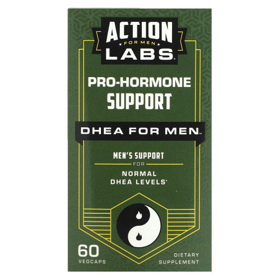 Pro-Hormone Support, DHEA For Men, 60 Vegcaps