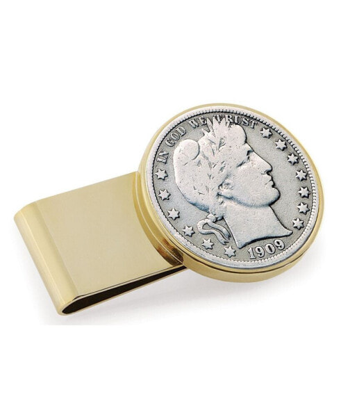 Кошелек American Coin Treasures мужской из нержавеющей стали с монетой Polt Dollar