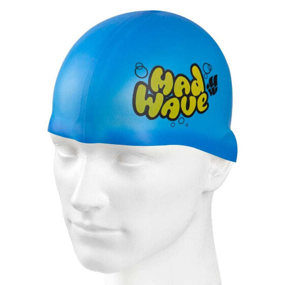 Шапочка для плавания MADWAVE Silicone Junior